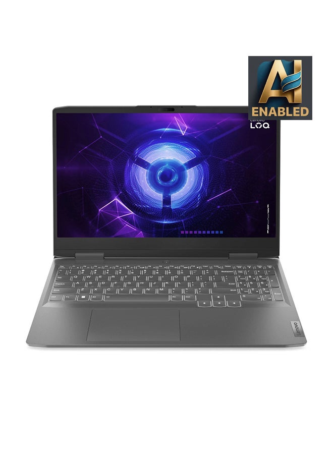 Lenovo - LOQ 15IRH8 Gaming (Upgraded Version) Laptop Intel Core i7-13620H 16GB DDR5 RAM 512GB SSD NVIDIA GeForce RTX 4060 8GB Graphics 15.6 FHD 144Hz IPS Display Windows11 Pro English Storm Grey - Image 1