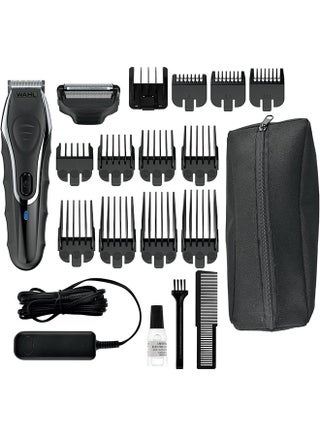 WAHL Aqua Groom 10-in-1 Multigroomer for Men | Showerproof Rechargeable Trimmer with Advanced Lithium Power | Self-Sharpening Precision Blades | 17 Cutting Lengths (9899-027) Black - pnsku/N53420312A/45/_/1750169772/c2bb4953-07de-4247-ac2f-75100a671db9