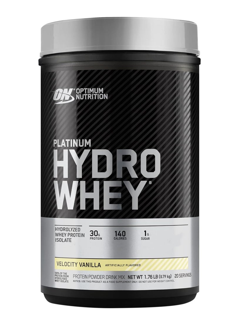 Optimum Nutrition Platinum HydroWhey Velocity Vanilla  - Image 1