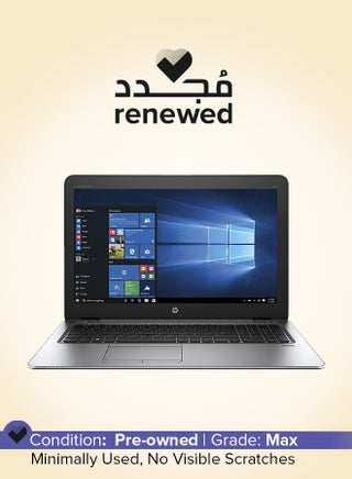 Renewed - EliteBook 850 G3 Laptop With 15.5-inch FHD Display,Core i7 Processor/6th Gen/8GB RAM/256GB SSD/Intel HD Graphics English Silver - pnsku/N53420532A/45/_/1723612938/cc3e5fcb-bc50-4b33-9d24-2b3c41261748