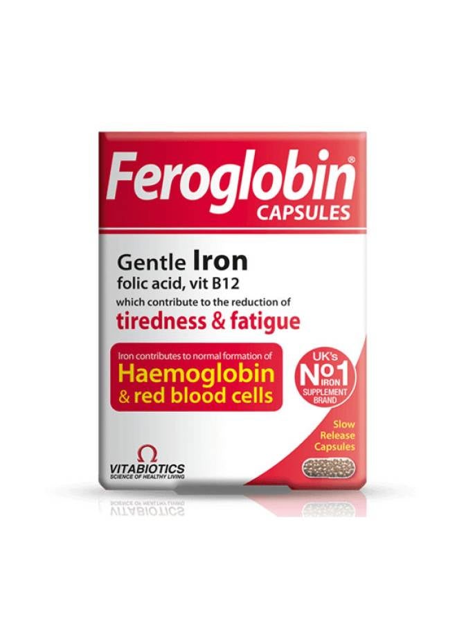 Vitabiotics - Feroglobin 30 Capsules - Image 1