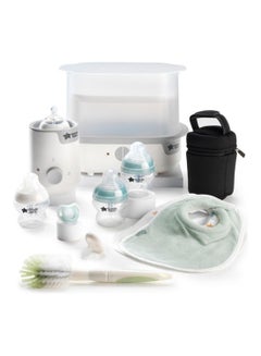tommee tippee Baby Closer To Nature Complete Feeding Kit, 0 Months +,  White  - Image 4