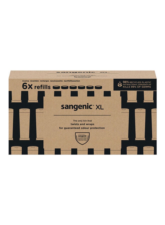 Sangenic Xl Cassette 6Pk Refill Uk - pnsku/N53420718A/45/_/1737724187/c5bf9f89-c58f-44fd-b14c-4c79cb0b7ce5