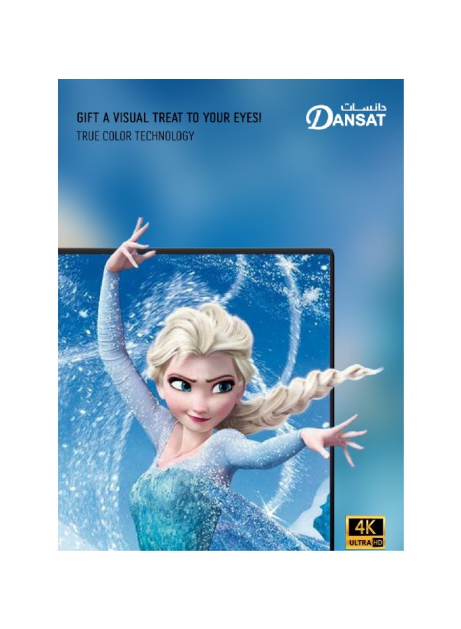 دانسات شاشة ذكية مقاس 70 بوصة بدقة فائقة الوضوح 4K (أندرويد) DTD7021BU/DTD70BU أسود DTD7021BU/DTD70BU - Image 2