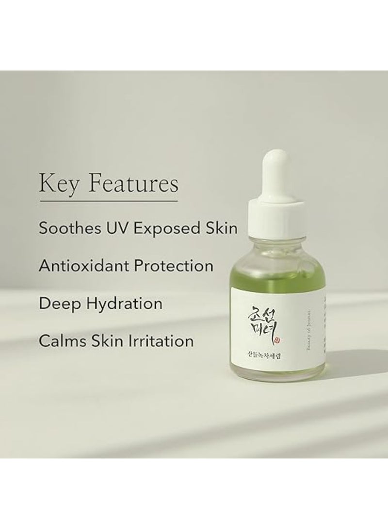 Beauty of Joseon - Calming Serum Green Tea And Panthenol Clear 30ml - Image 1