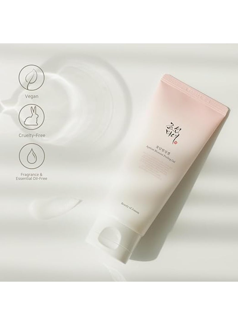 Beauty of Joseon Apricot Blossom Peeling Gel Soft Exfoliating Face and Body Scrub Dead Skin Cells Remover for All Skin Types, Korean Skincare for Men Women, 100ml White 100ml  - Image 5