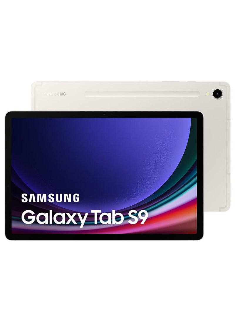 Samsung Galaxy Tab S9 Beige 8GB RAM 128GB 5G - Middle East Version - Image 1