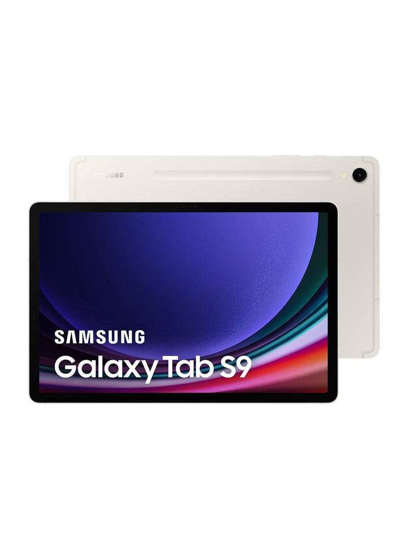Samsung Galaxy Tab S9 Beige 12GB RAM 256GB 5G - Middle East Version - Image 1
