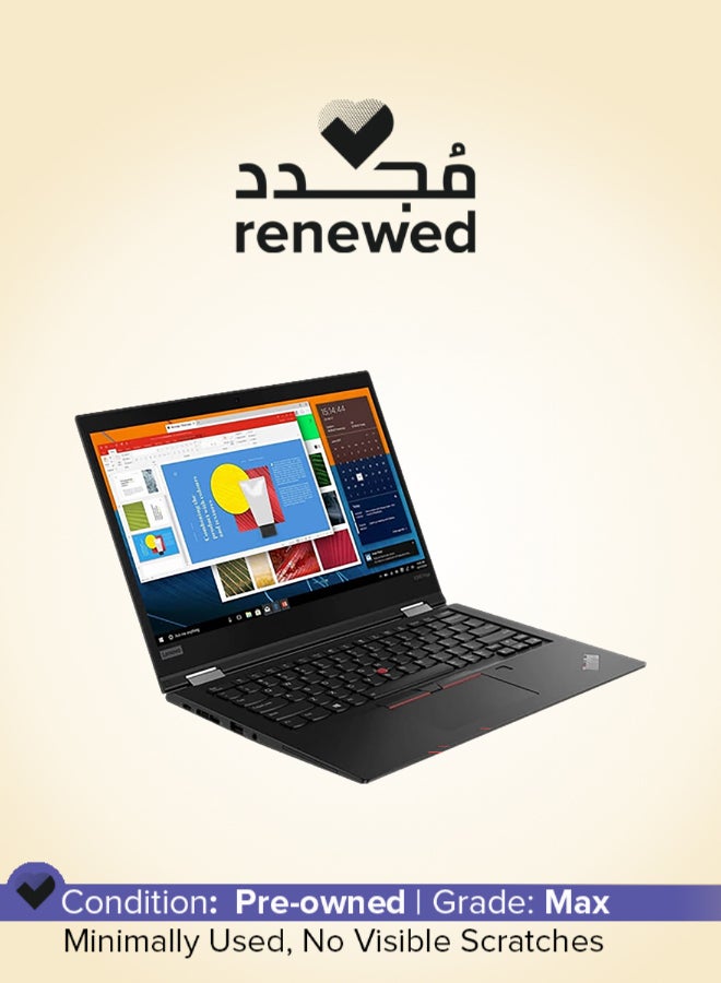 لينوفو تم تجديده - كمبيوتر محمول ThinkPad X390 Yoga 2 في 1 بشاشة مقاس 13.3 بوصة، ومعالج Core i7-8565U/ذاكرة وصول عشوائي سعة 16 جيجابايت/محرك أقراص SSD سعة 512 جيجابايت/نظام التشغيل Windows 10 - Image 1