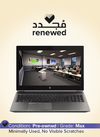 Renewed - ZBOOK 15 (G6) Laptop With 15.6-Inch FHD Display,Core I7-9850H/32GB RAM/512GB SSD/NVIDIA QUADRO T2000/Windows 11 Silver - pnsku/N53421380A/45/_/1722583667/8ba4ece1-27e5-4fc0-aab4-68bde14da686