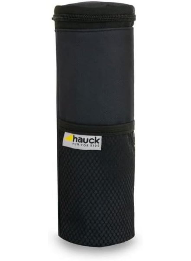 Refresh Me Outdoor Insulated Bottle Bag With Vecro Strap And Mesh Pocket For Pram Stroller Pushchair – Grey