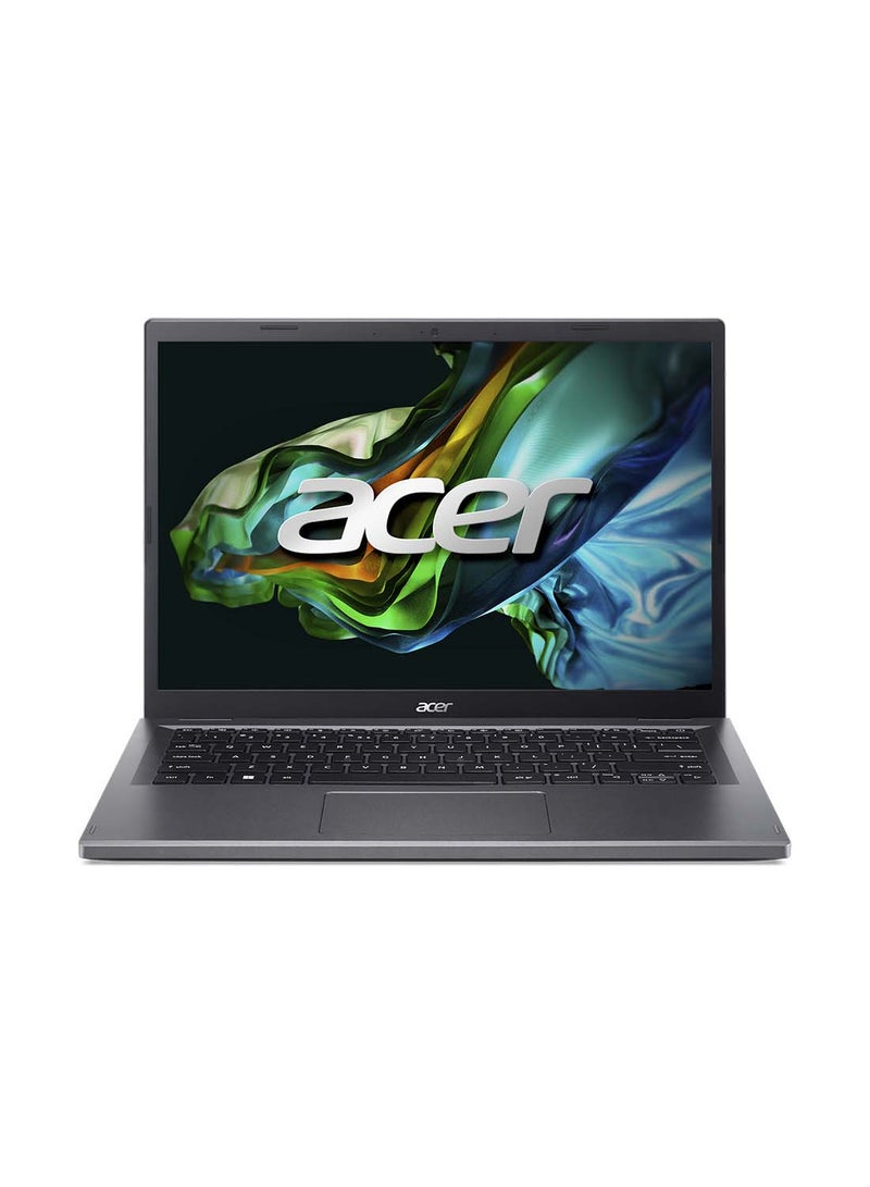 Acer - Aspire 5 Laptop With 14-Inch Display, Core i7-1355U Processor/16GB RAM/1TB SSD/Intel Iris XE Graphics/Windows 11 English/Arabic Grey - Image 1