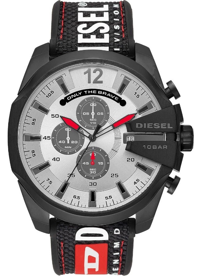 DIESEL - Men's Analog Round Shape Fabric Wrist Watch DZ4512 - 51 Mm - Image 1