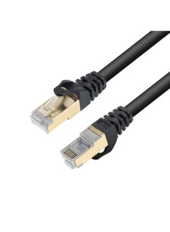 Datazone Cat8 10M Ethernet Cable High Speed 40Gbps 2000MHz Compatible with Gaming Switch PC PS5 PS4 Xbox Modem Router WIFI Extender Patch Panel Black  - Image 1