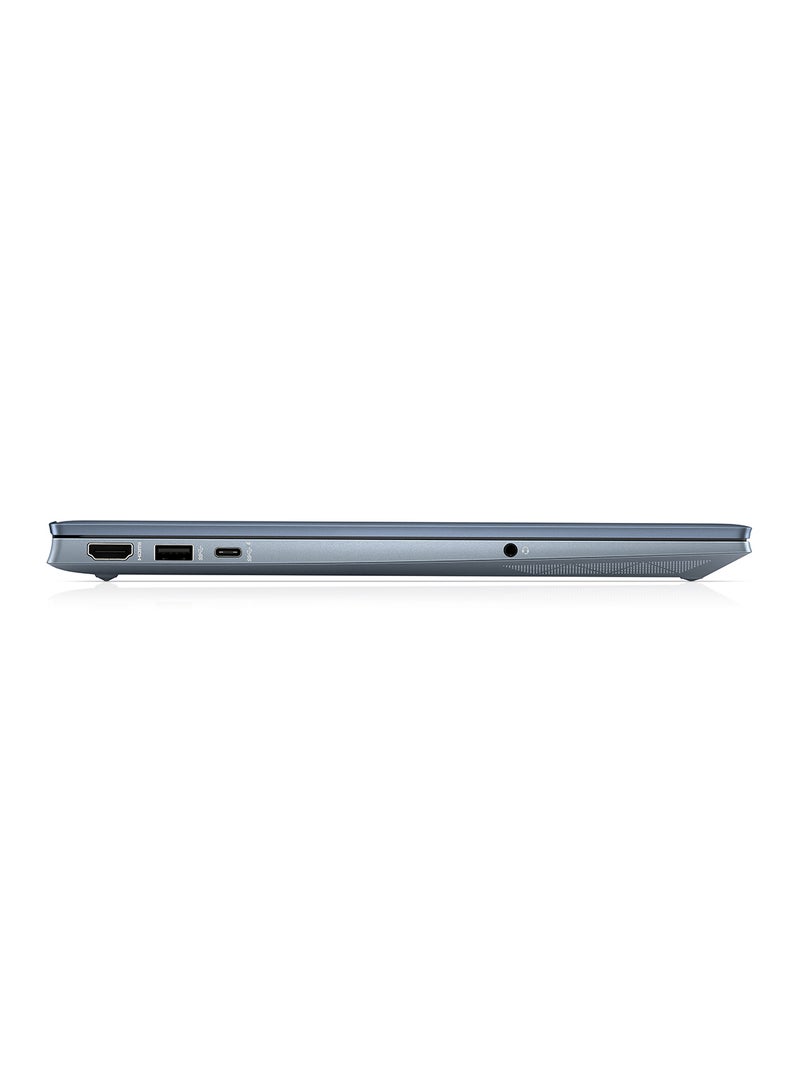 Pavilion (2023) 15-eh3003ne Laptop With 15.6-Inch Display, AMD Ryzen 7-7730u Processor/16GB RAM/512GB SSD/AMD Radeon Graphics/Windows 11 Home/ English/Arabic Blue