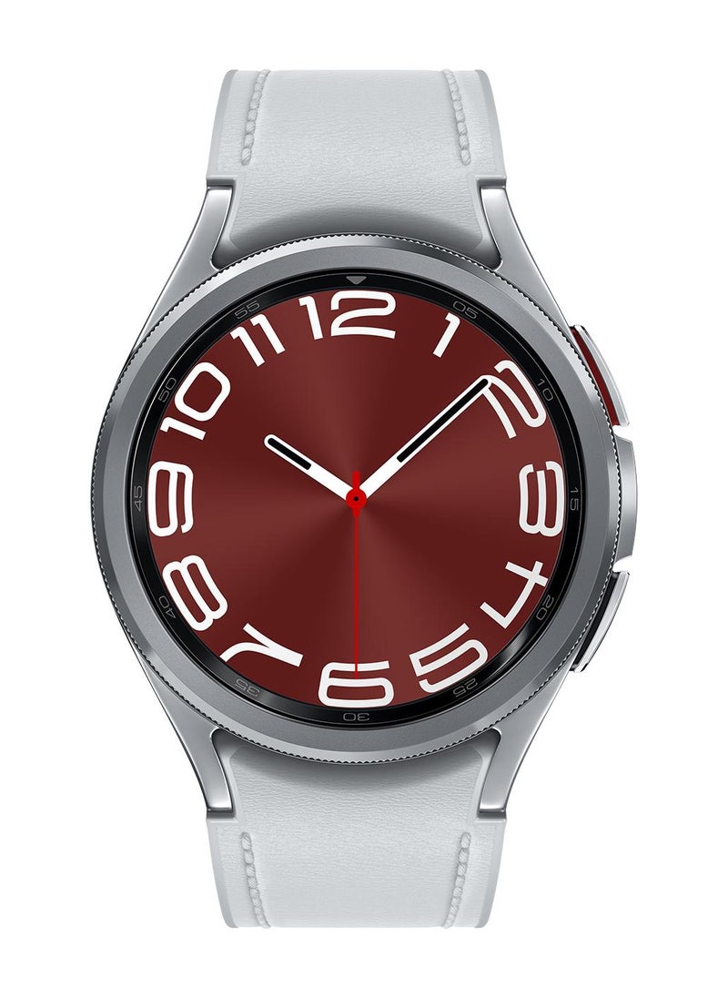 Samsung Galaxy Watch 6 Classic 43 Mm Cellular Smartwatch Silver - Image 2