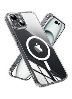 Ugreen iPhone 15 Plus Magsafe Case Clear【N52 Stronger Magnets】【Shockproof Military-Grade Protection】iPhone 15 Plus Cover Anti-Yellow &Anti-Scratch, Ultra Slim, Magnetic Cover for 15 Plus 6.7inch Clear Clear  - Image 1
