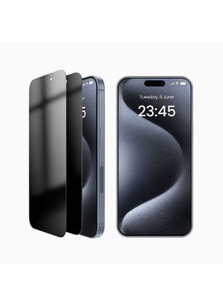 iPhone 15 Pro Privacy Screen Protector, Easy Installation With Alignment Frame, Anti-Drop And Anti-scratch, Case Friendly, 28°Anti-Spy Anti-Fingerprint Grey - pnsku/N53422512A/45/_/1698950649/5e99526e-3b26-486b-a2fa-40d3857adf11
