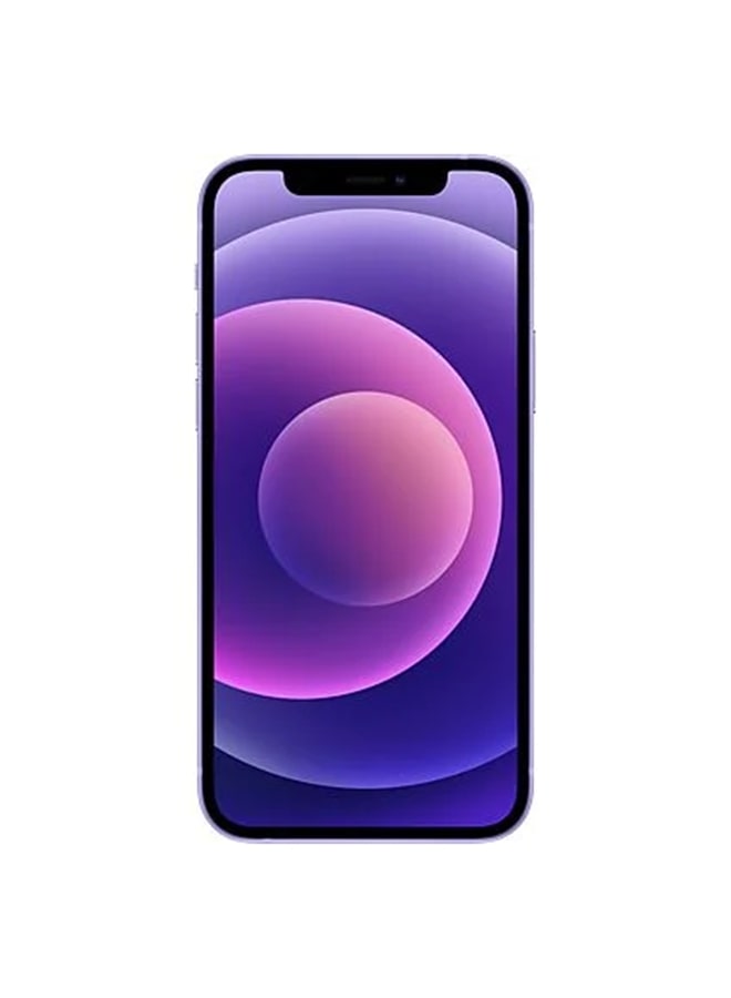 Apple - Renewed - iPhone 12 128GB Purple 5G With Facetime - International Version - Image 1