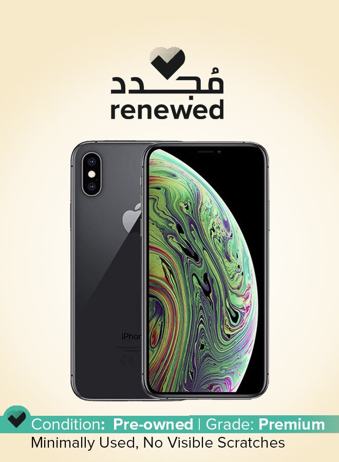 Apple Renewed - iPhone Xs Max 512GB Space Gray 4G With Facetime - International Version - Image 1
