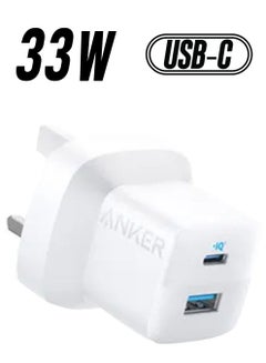 Anker 323 Wall Charger 33W White  - Image 1