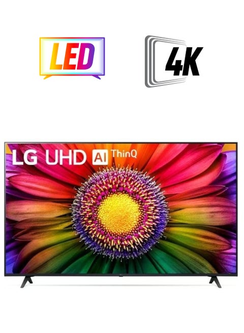 LG 4K 50 Inch Smart LED TV 50UR801C0LJ Black