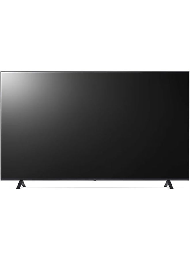 LG - LG 4K 55 Inch Smart LED TV with Magic Remote 55UR80006LJ Black 55UR80006LJ Black - Image 1