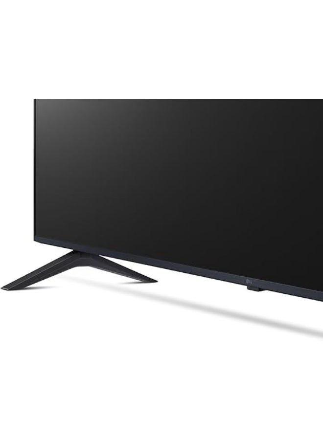 LG - LG 4K 55 Inch Smart LED TV with Magic Remote 55UR80006LJ Black 55UR80006LJ Black - Image 1