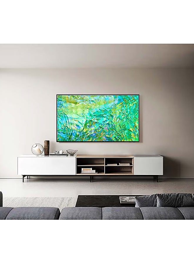 Samsung - Samsung 55 Inch 4K UHD Smart LED TV with Built in Receiver - 55CU8000 Black - Image 1