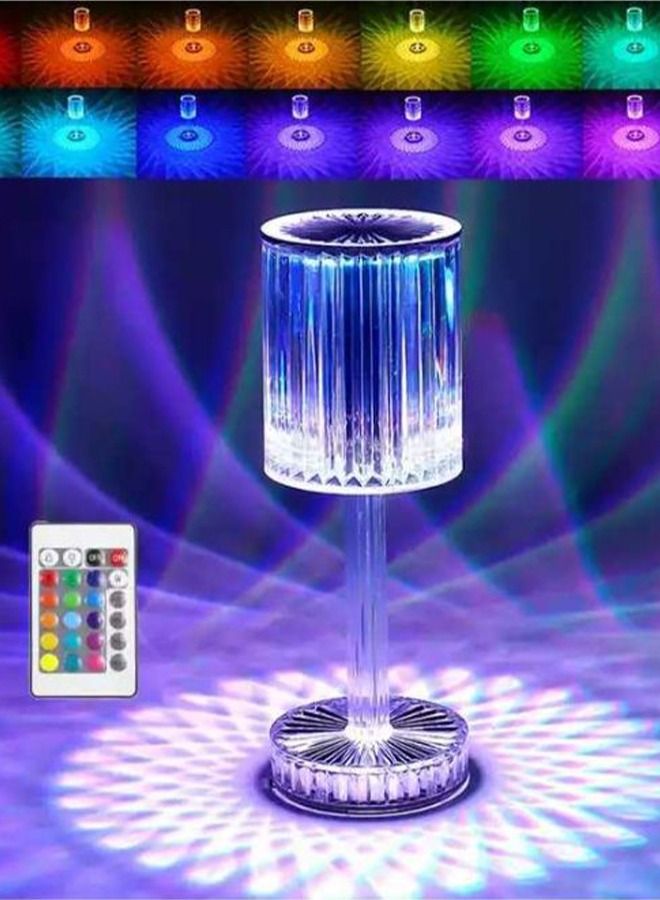 ADDFiT Table Night Light Romantic Light Modern Design Clear - Image 2