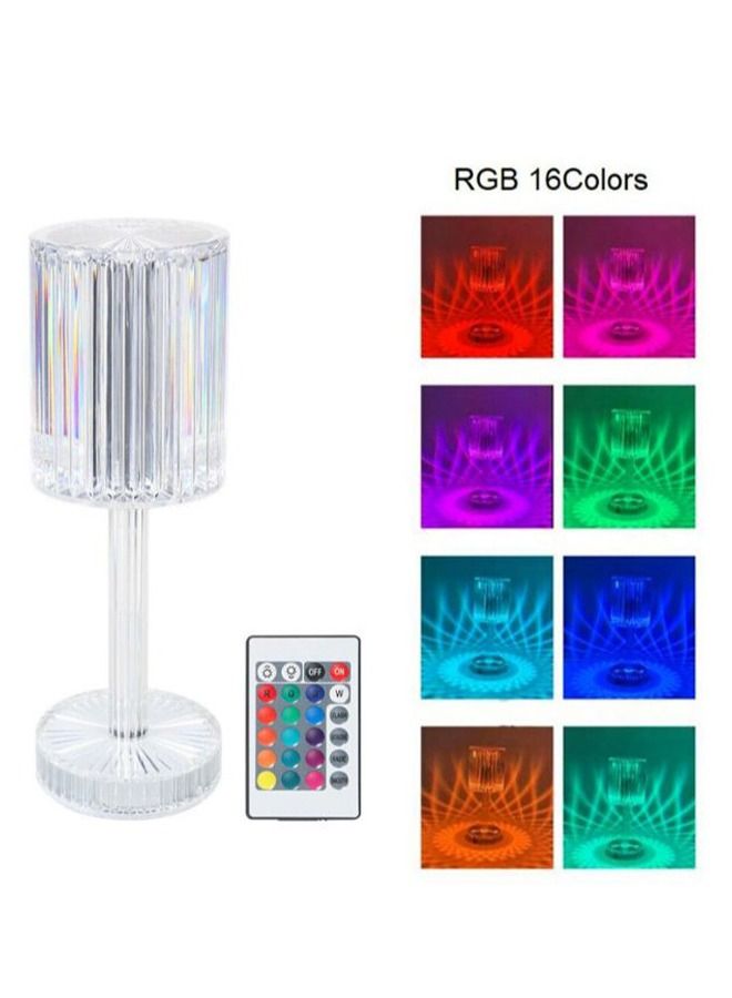 ADDFiT Table Night Light Romantic Light Modern Design Clear - Image 3