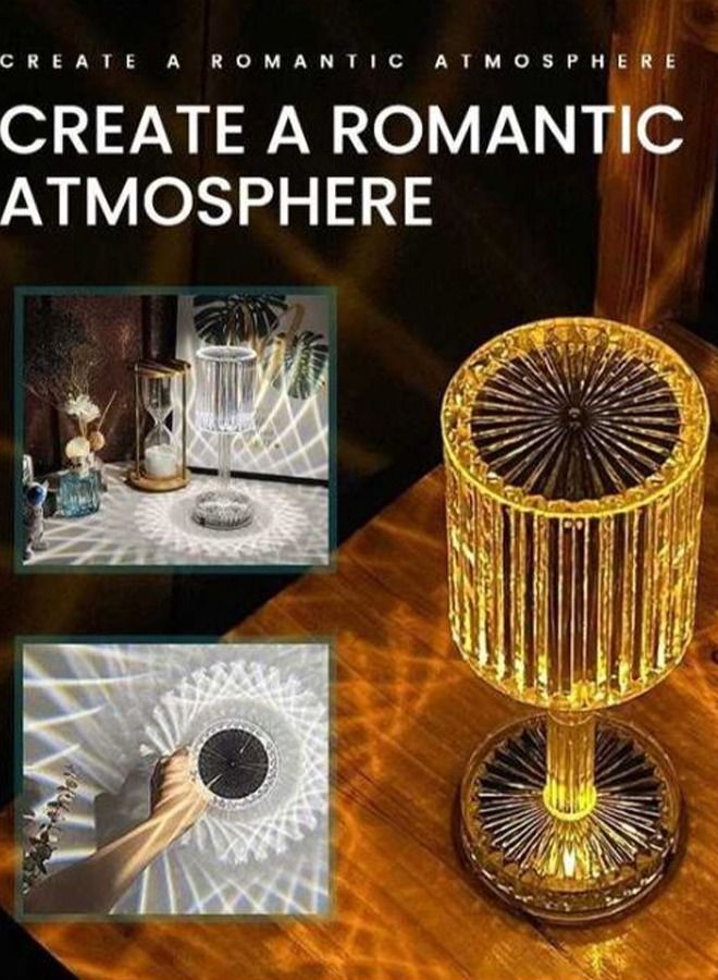ADDFiT Table Night Light Romantic Light Modern Design Clear - Image 5