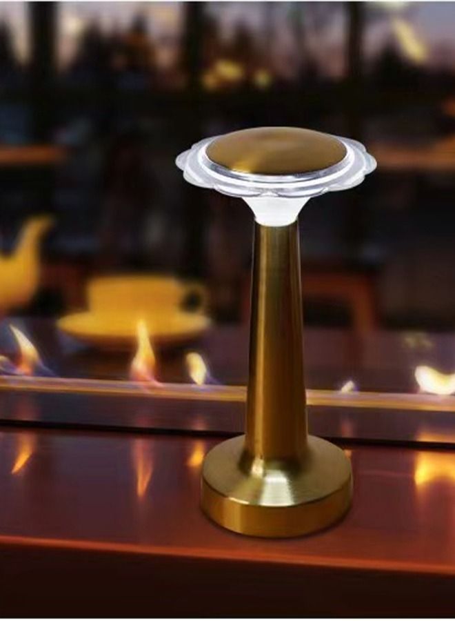 آد فيت مصباح LED مكتبي ذهبي مع حساس مستشعر ذهبي - Image 3