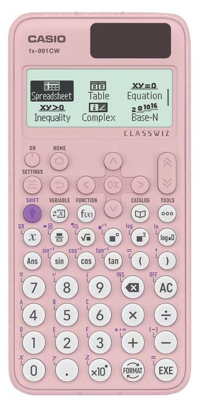 CASIO SCIENTIFIC CALCULATOR PINK - FX-991CW-PK Multicolour - Image 1