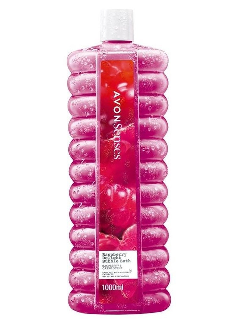 حمام الفقاعات سينسز راسبيري ديلايت 1000 مل 1000ملليلتر
