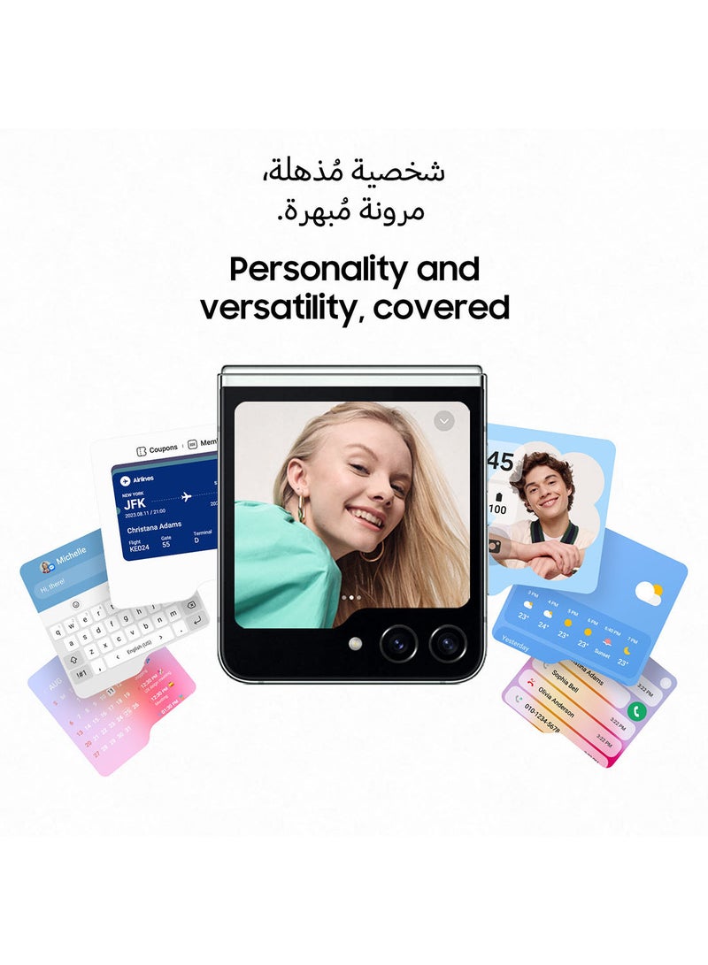 Samsung Galaxy Z Flip 5 Dual SIM Lavender 8GB RAM 256GB 5G - International Version - Image 3