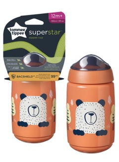 tommee tippee Sippee Trainer Cup Sippy Bottle For Toddlers, Leakproof 390Ml, 12M+  - Image 3