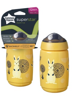 tommee tippee Sippee Trainer Cup Sippy Bottle For Toddlers, Leakproof 390Ml, 12M+  - Image 2