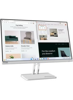 Lenovo L27e-40 27" FHD VA Monitor, 100Hz (HDMI) Refresh Rate & 4ms Response Time, AMD FreeSync Technology 72% NTSC Color Gamut, 100mm VESA Mountable, Tilt Stand, HDMI1.4 / VGA, 67ACKAC4AE Cloud Grey  - Image 2