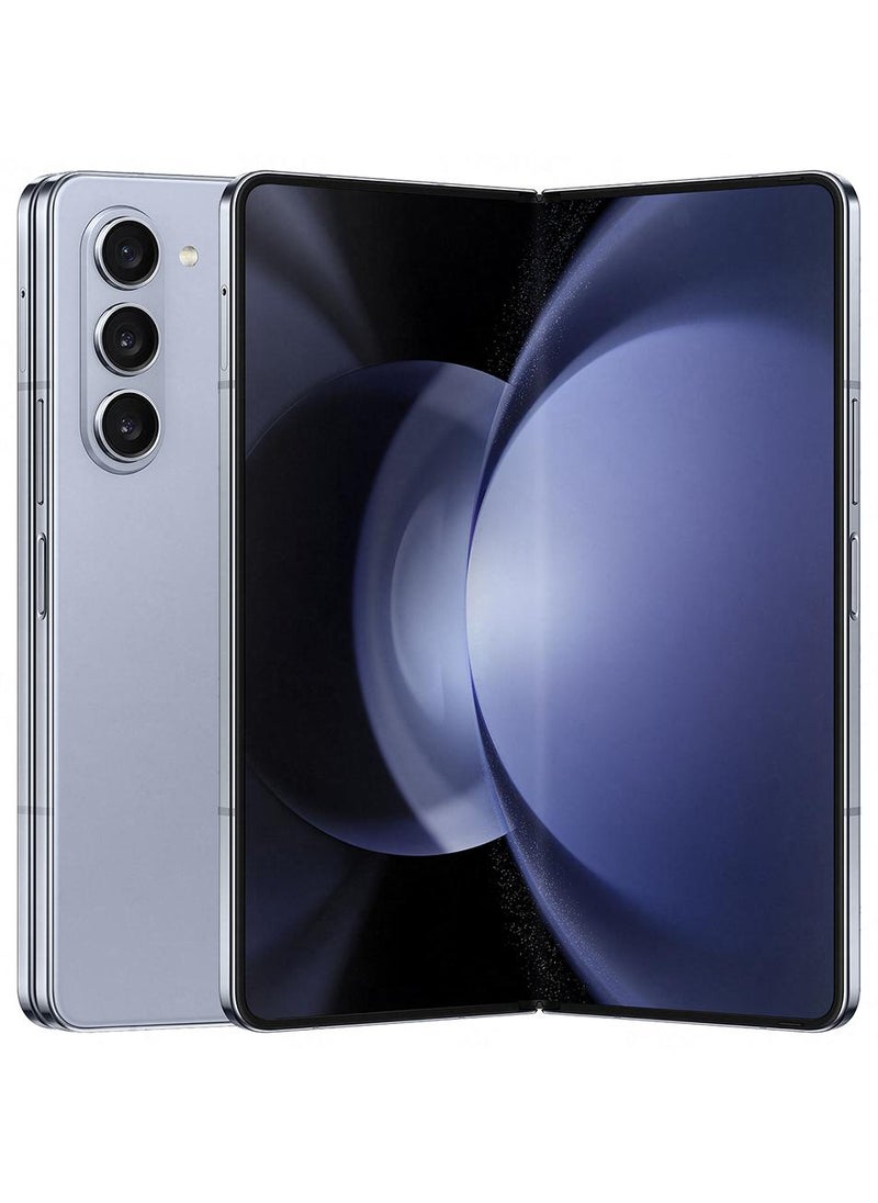 Samsung Galaxy Z Fold 5 Dual SIM Icy Blue 12GB RAM 256GB 5G - International Version - Image 1