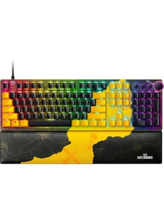 Huntsman V2 - PUBG: BATTLEGROUNDS Edition Optical Gaming Keyboard with Near-zero Input Latency  - Linear Optical Switch - US