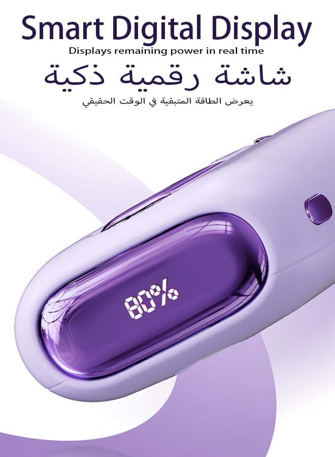 جوي روم - بنك طاقة صغير محمول JR-L012 بقدرة 10000 مللي أمبير في الساعة 22.5 وات بسلك مزدوج وشحن سريع مع كابل إخراج من النوع C وLightning، أبيض 10000 mAh - Image 1