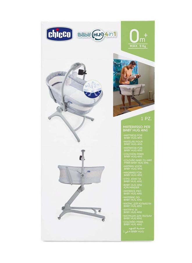 Chicco Mattress  For Baby Hug 4 In 1, White  - Image 3