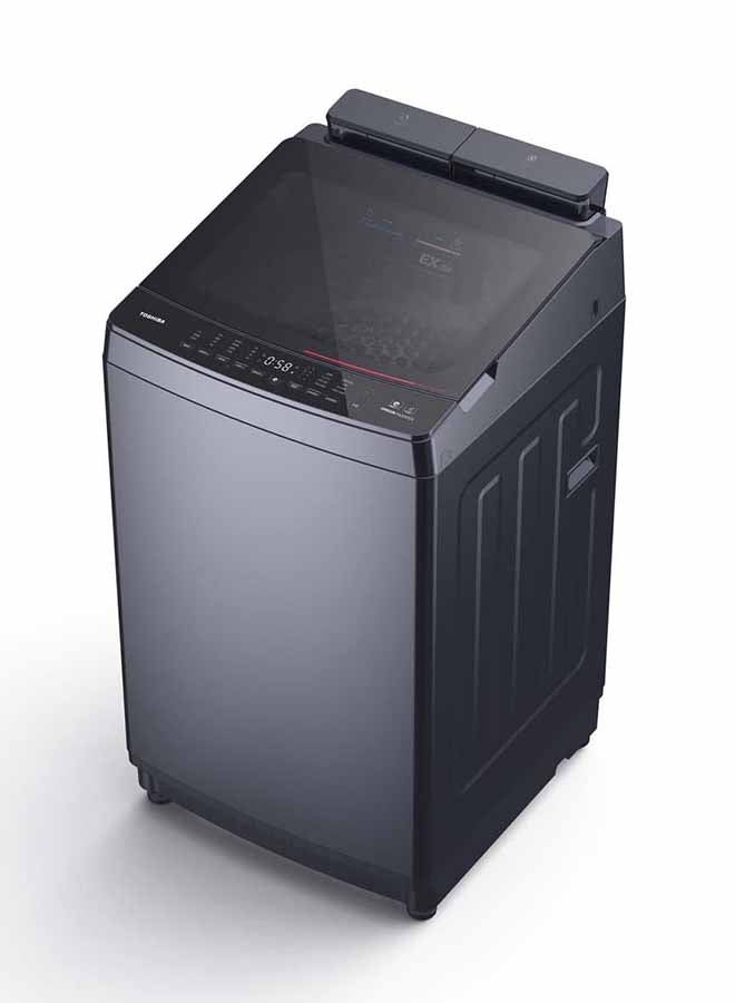 Toshiba - Top Load Washing Machine 12 kg AW-DUM1300KUPBB(MK) Dark Gray - Image 1