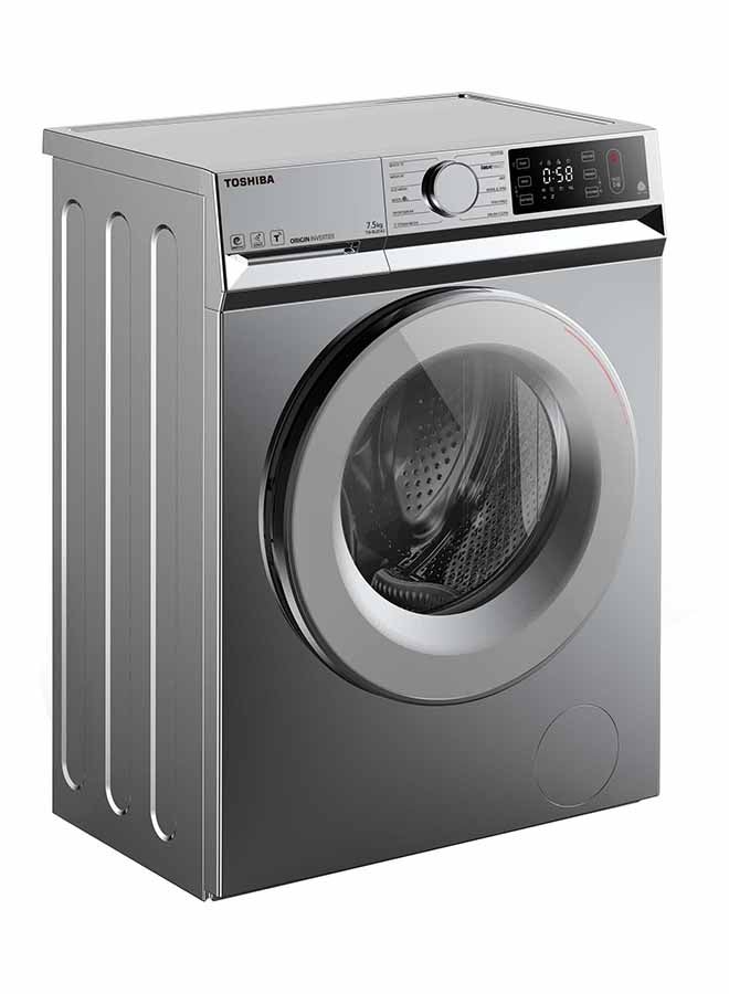 Toshiba - Front Load Washing Machine 8 kg TW-BL90A4BB(SS) Silver - Image 1