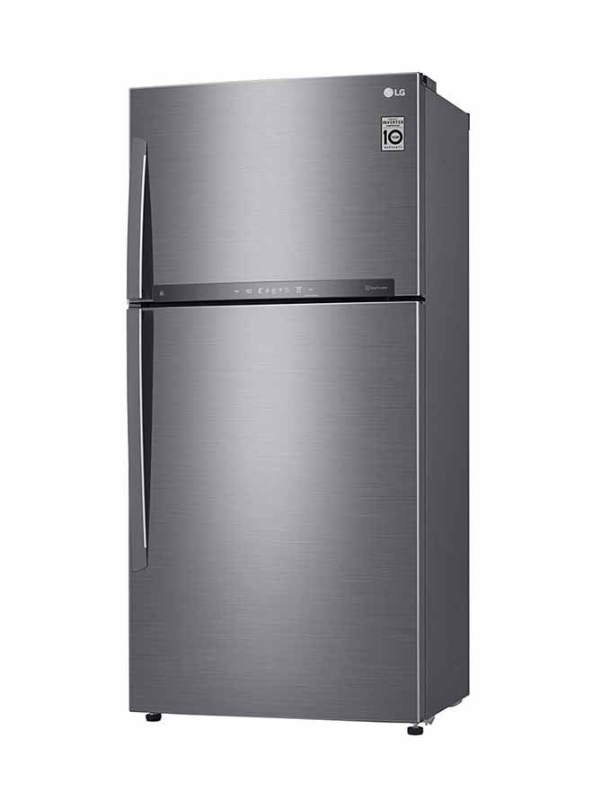 Double Door Refrigerator 14.8Cu.ft, Freezer 6.1Cu.ft, ThinQ (wifi) 592 L LT22HBHSIN Platinum Silver - pnsku/N53424629A/45/_/1705419053/5518c35a-8a58-4266-b8c5-25507e0099f5