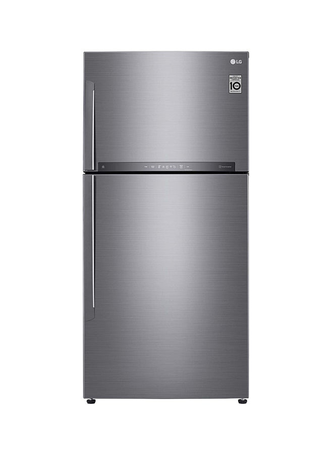 Double Door Refrigerator 14.8Cu.ft, Freezer 6.1Cu.ft, ThinQ (wifi) 592 L LT22HBHSIN Platinum Silver - pnsku/N53424629A/45/_/1705564766/d819669d-9cfb-4ec8-8019-dfba7fcb7a2f