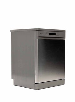 Hisense Dishwasher With 15 Place Settings And 8 Programs 11 L HS623E90XSA Stainless Steel  - Image 3
