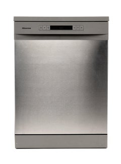 Hisense Dishwasher With 15 Place Settings And 8 Programs 11 L HS623E90XSA Stainless Steel  - Image 1
