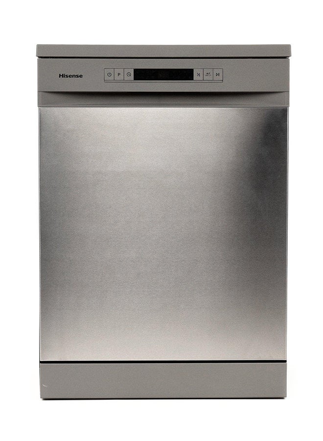 هايسنس غسالة أطباق مزودة بـ 15 مكانًا و8 برامج سعة 11.0 لترًا HS623E90XSA ستانلس ستيل 11 L HS623E90XSA - Image 1